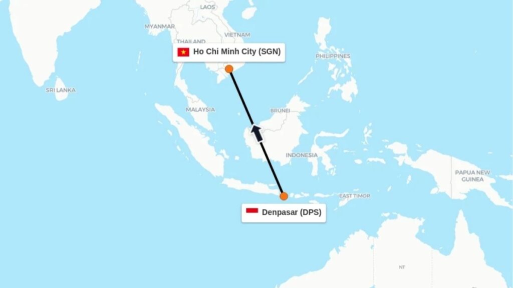 So sánh bay thẳng và nối chuyến từ Việt Nam đi Bali
