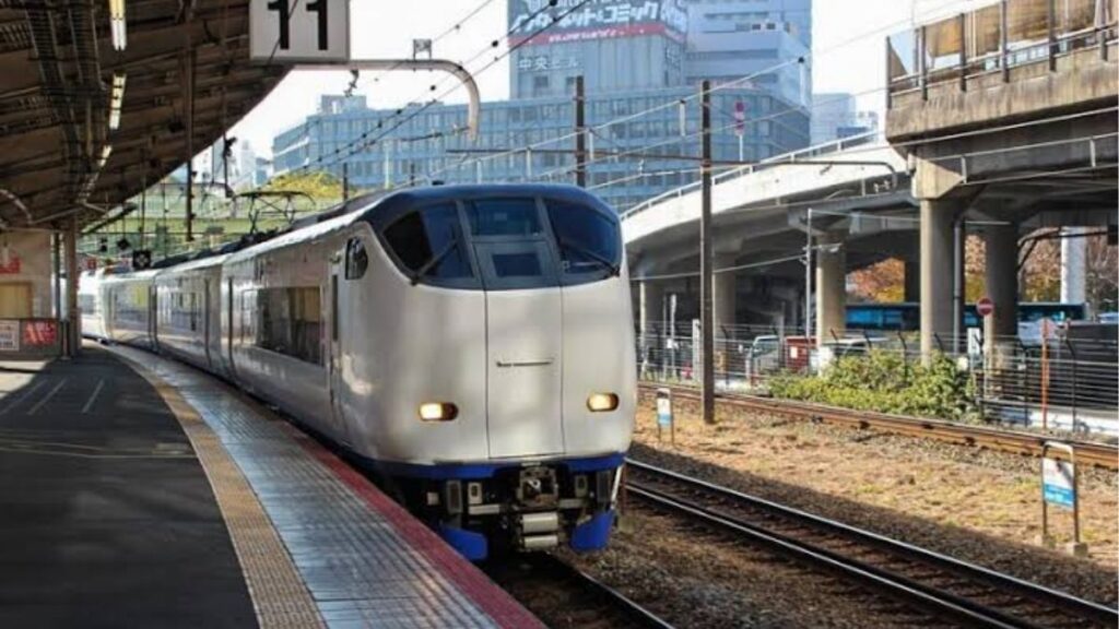 Tàu Haruka từ sân bay Kansai KIX đến Kyoto Station