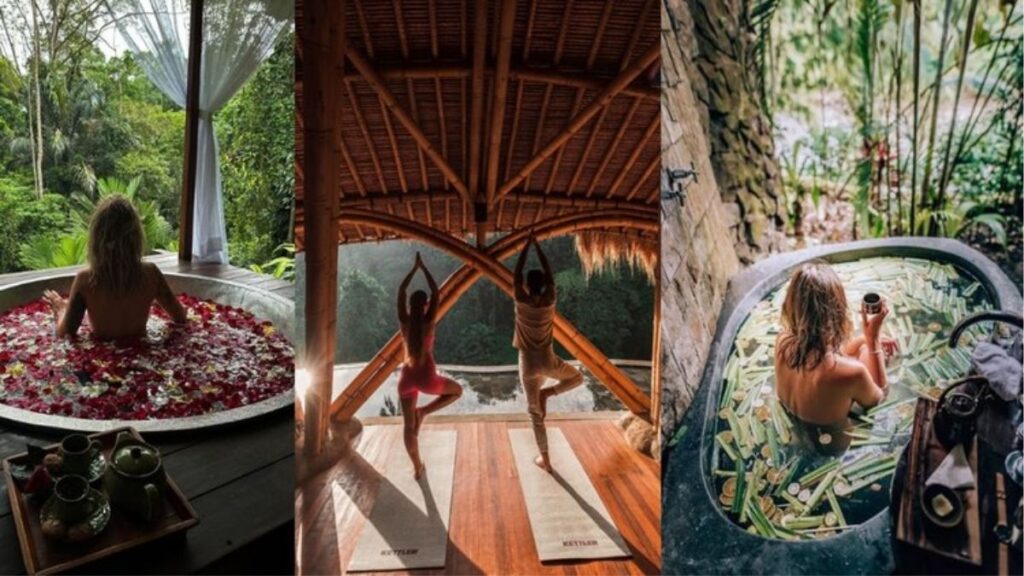 Du Lịch Chữa Lành Ở Bali: Ubud, Yoga, Spa Và Retreat Nên Chọn Gì? 3 Ubud Bali với yoga studio, spa và retreat center giữa không gian xanh