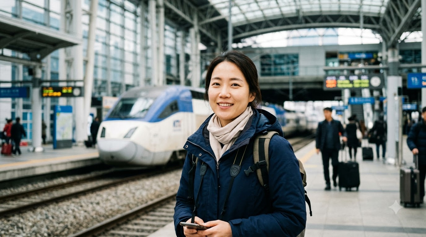 Tra cứu vé KTX Seoul–Busan và thông tin ghế trên kênh KORAIL