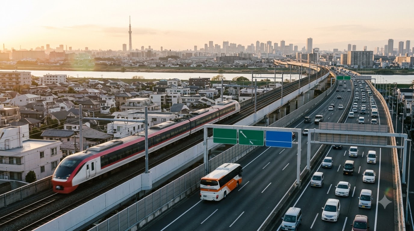 Chi tiết các phương tiện di chuyển từ sân bay Narita về Tokyo