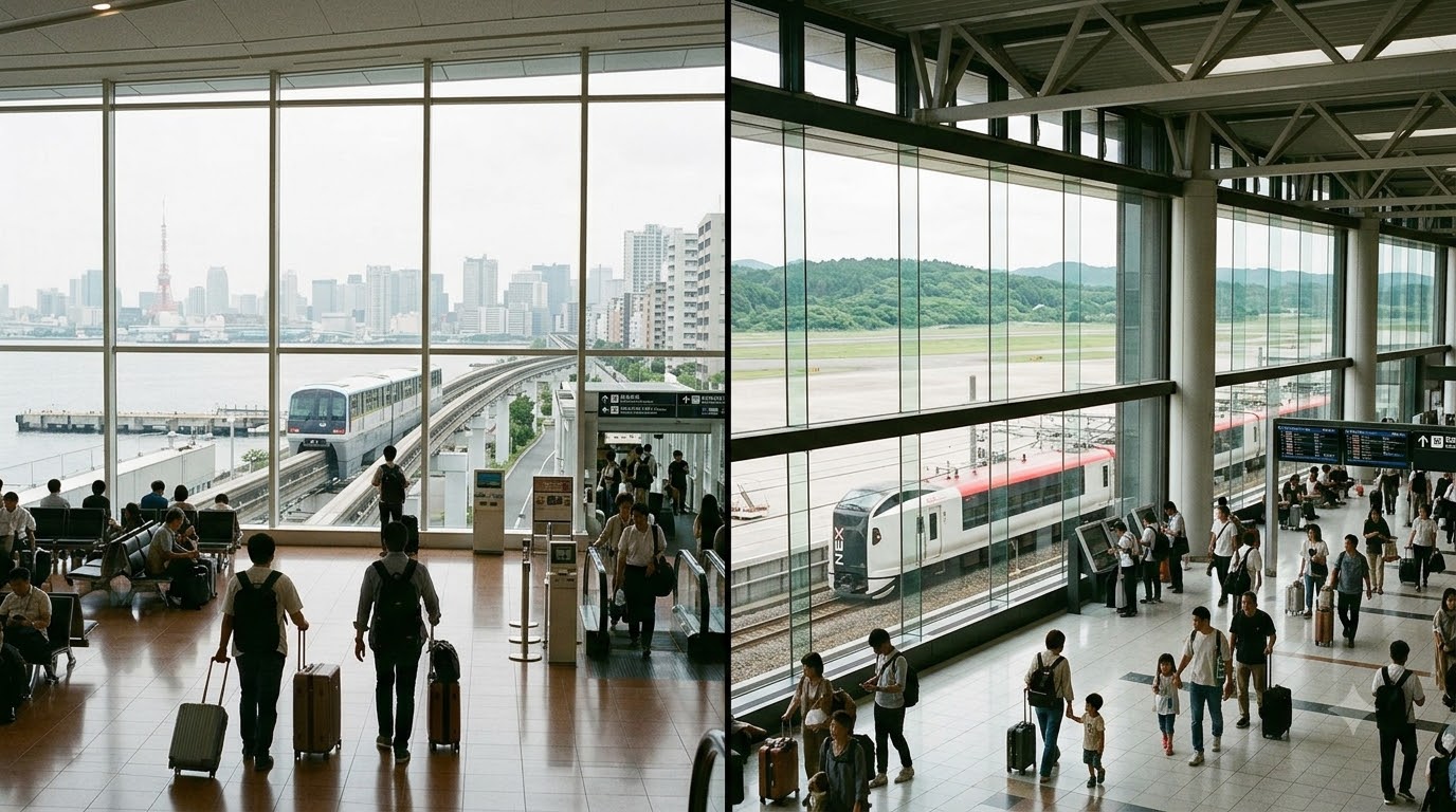 Nên chọn Narita hay Haneda cho người đi Tokyo lần đầu?