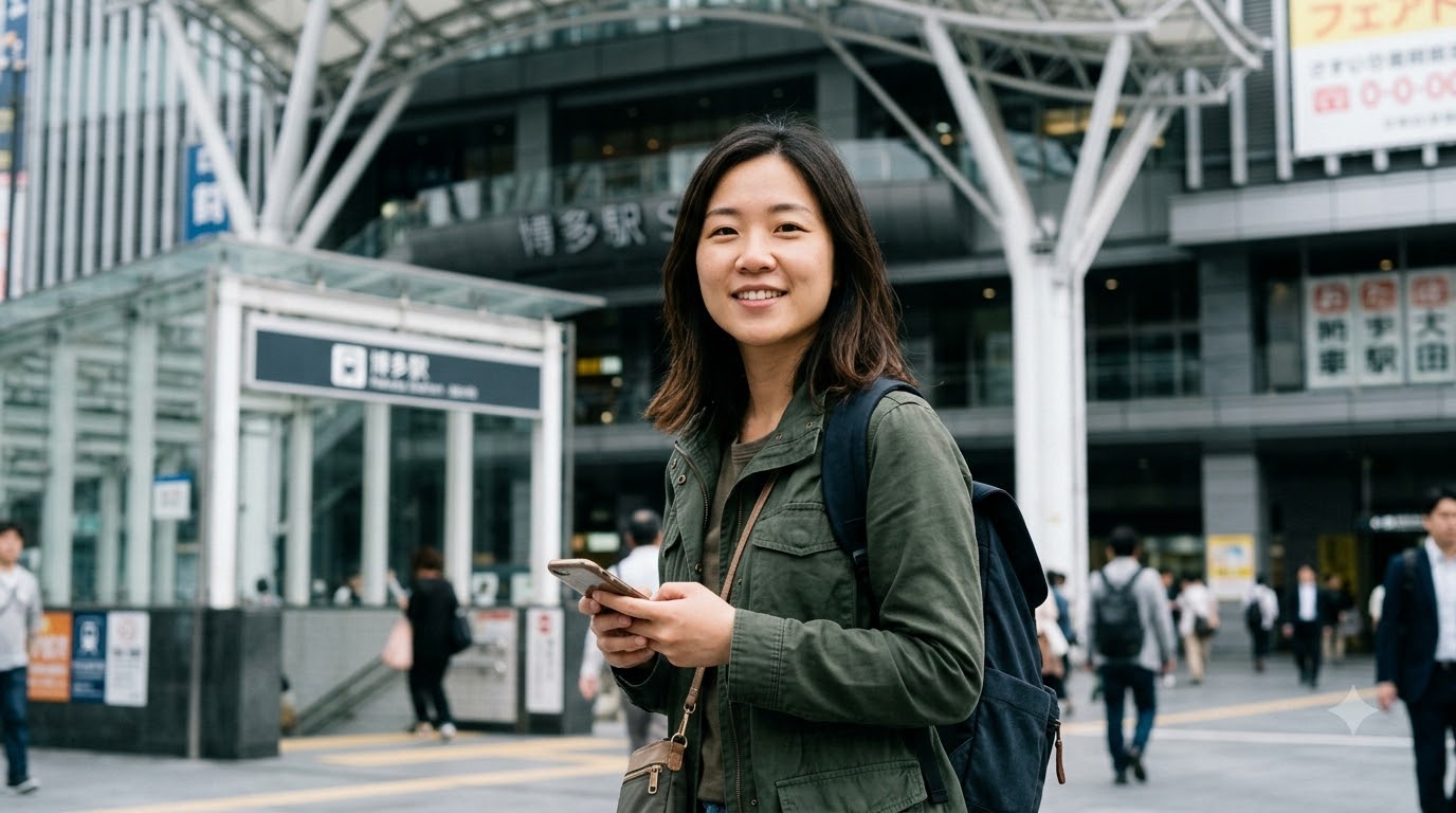 So sánh các phương án di chuyển từ sân bay Fukuoka về trung tâm