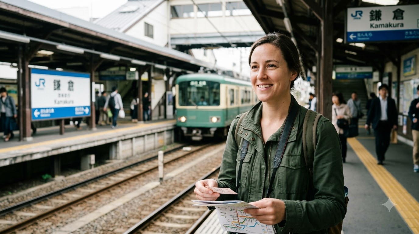 So sánh các phương án di chuyển từ Tokyo đi Kamakura chi tiết