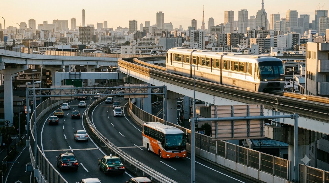 So sánh các phương tiện di chuyển từ sân bay Haneda về Tokyo